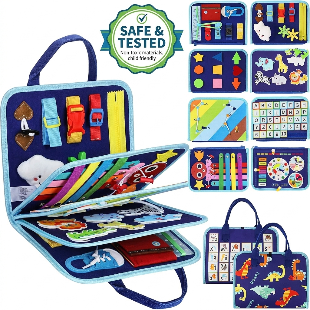 Velora™ Montessori Busy Board