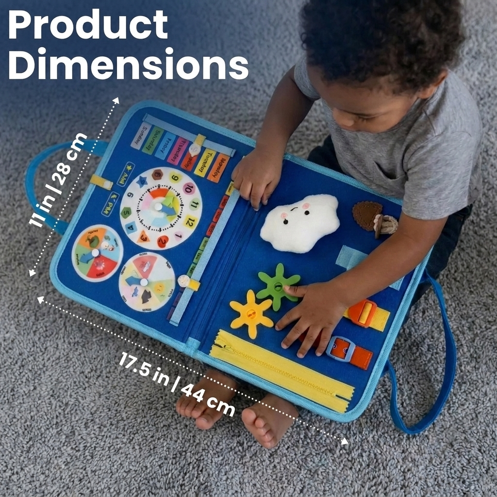 Velora™ Montessori Busy Board