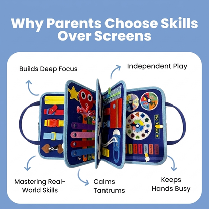 Velora™ Montessori Busy Board