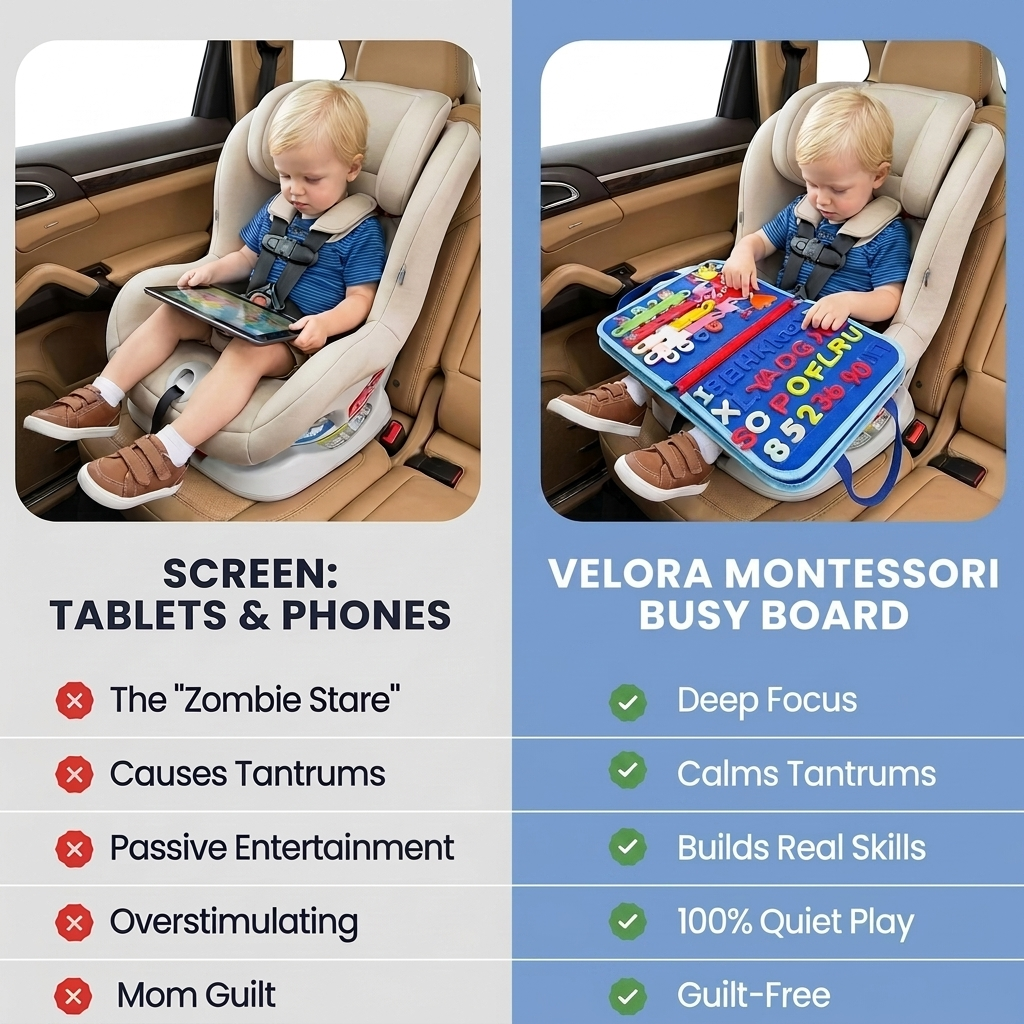 Velora™ Montessori Busy Board