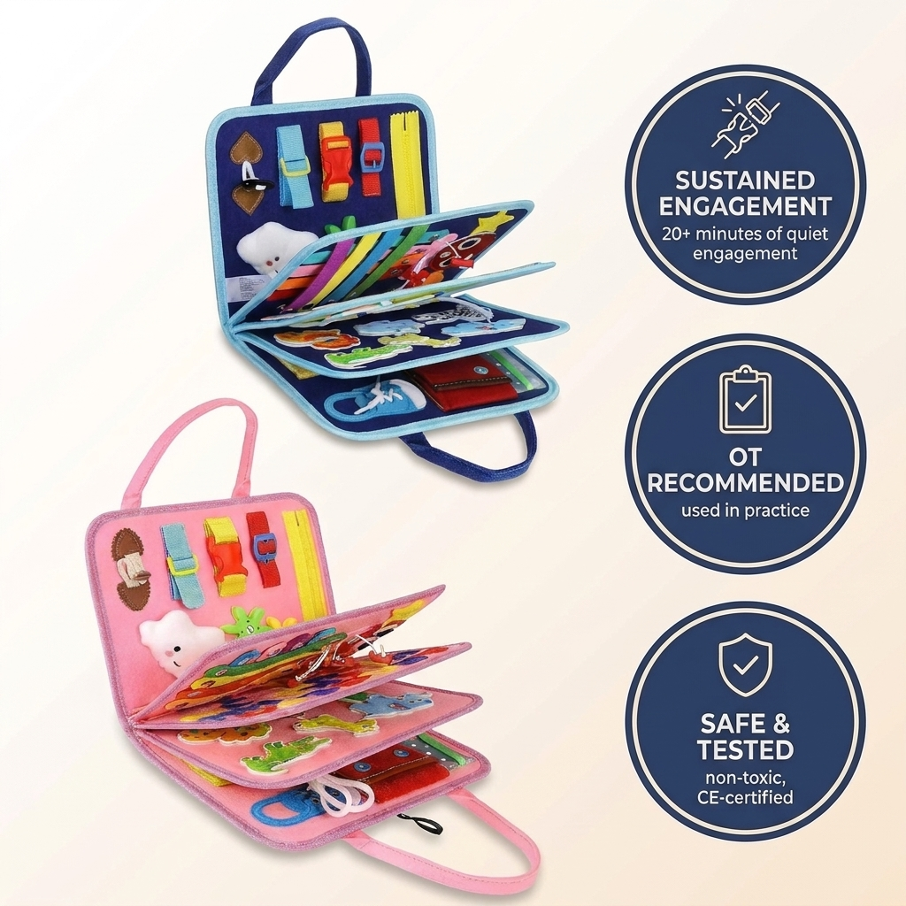 Velora™ Montessori Busy Board