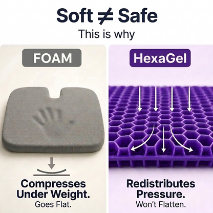 The HexaGel Pressure Relief Cushion
